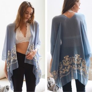 New! Embroidered K I M O N O